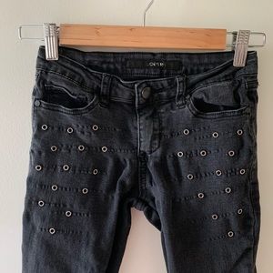 Joe’s sz10 Black Jeans with detailing